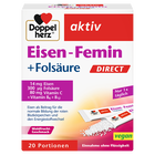 Bild: DOPPELHERZ Eisen-Femin + Folsäure Direct